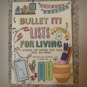 2/$20 Bullet It Lists notebook